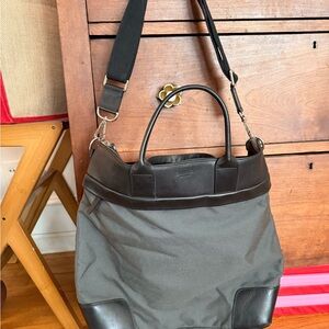 Shinola Stylish Black and Gray Men's Bag